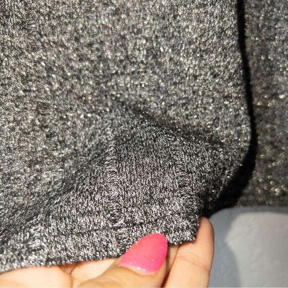 New Zac & Rachel Black Keyhole Lurex Top Size Large - Picture 4 of 6